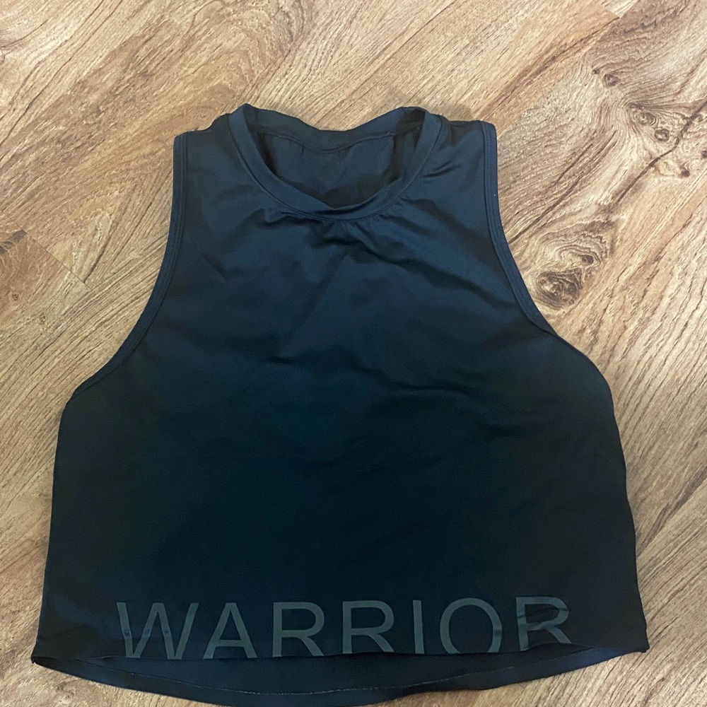 Senita Athletics Black Warrior Tank Top
